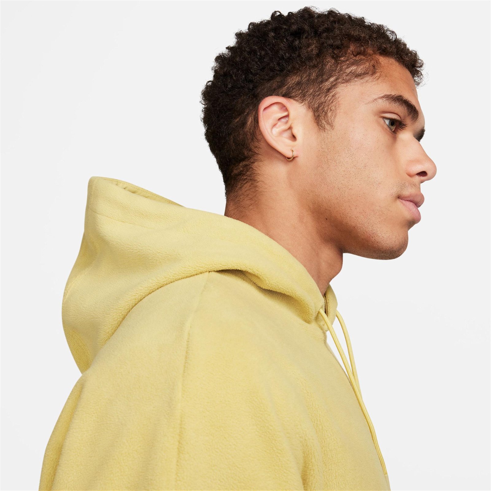 Nike Club Fleece+ Hoodie Erkek Sarı Sweatshirt