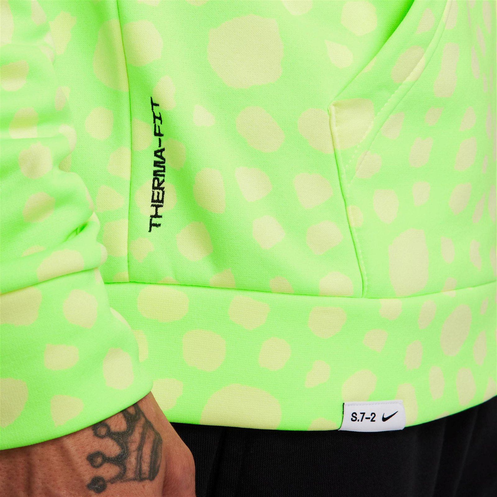 Nike Therma-FIT Studio '72 Full Zip Erkek Yeşil Sweatshirt