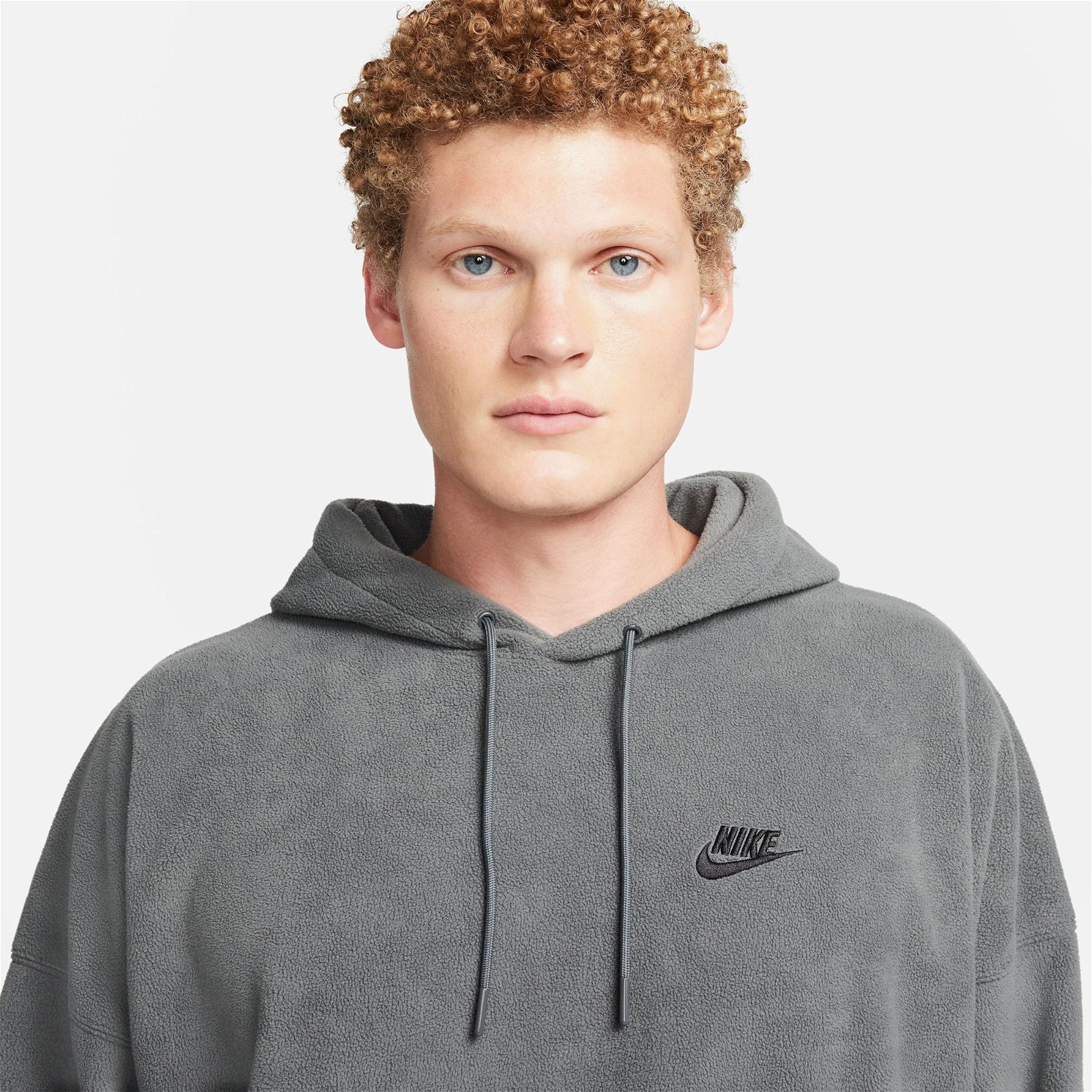 Nike Club Fleece+ Hoodie Erkek Gri Sweatshirt