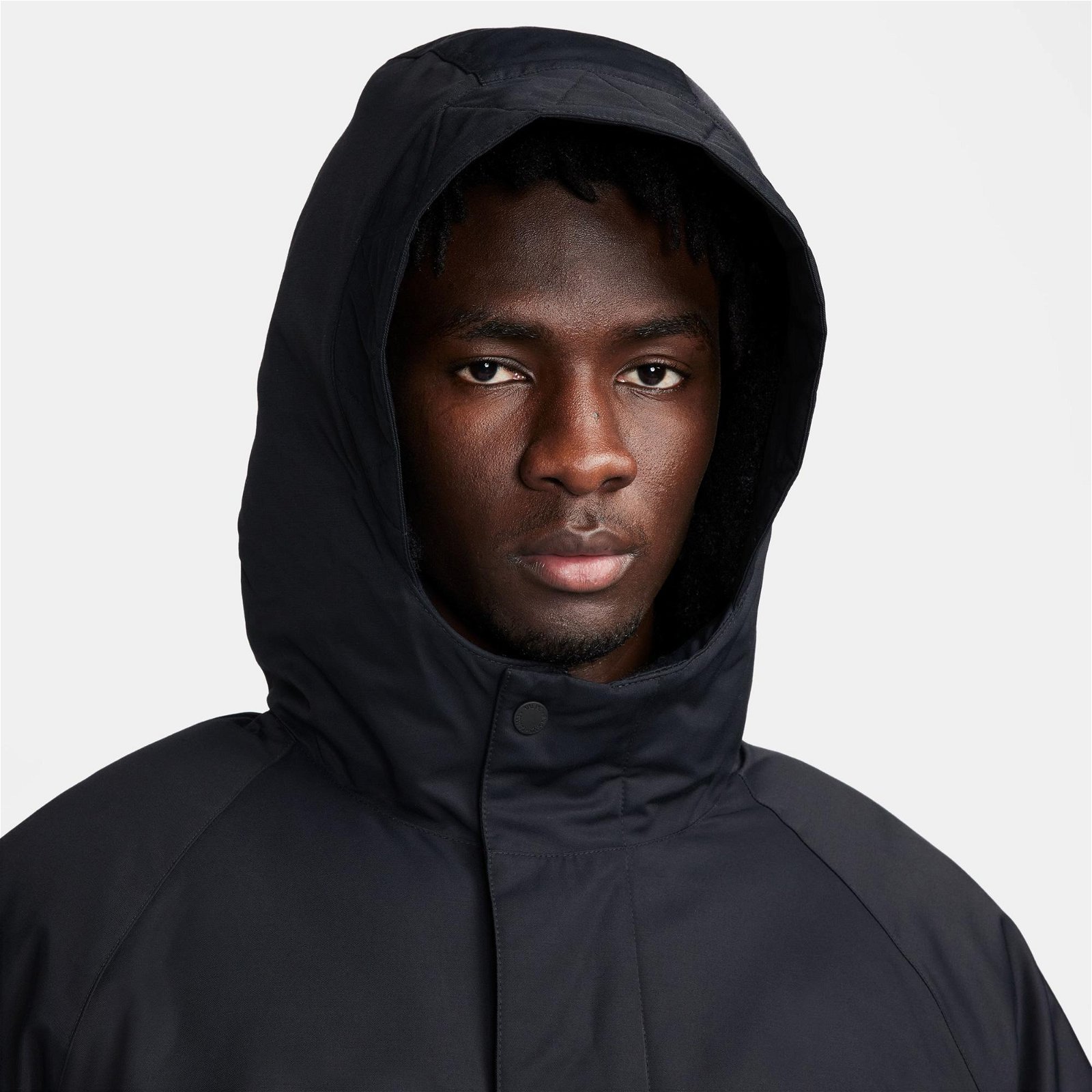 Nike Life Filled Erkek Siyah Ceket