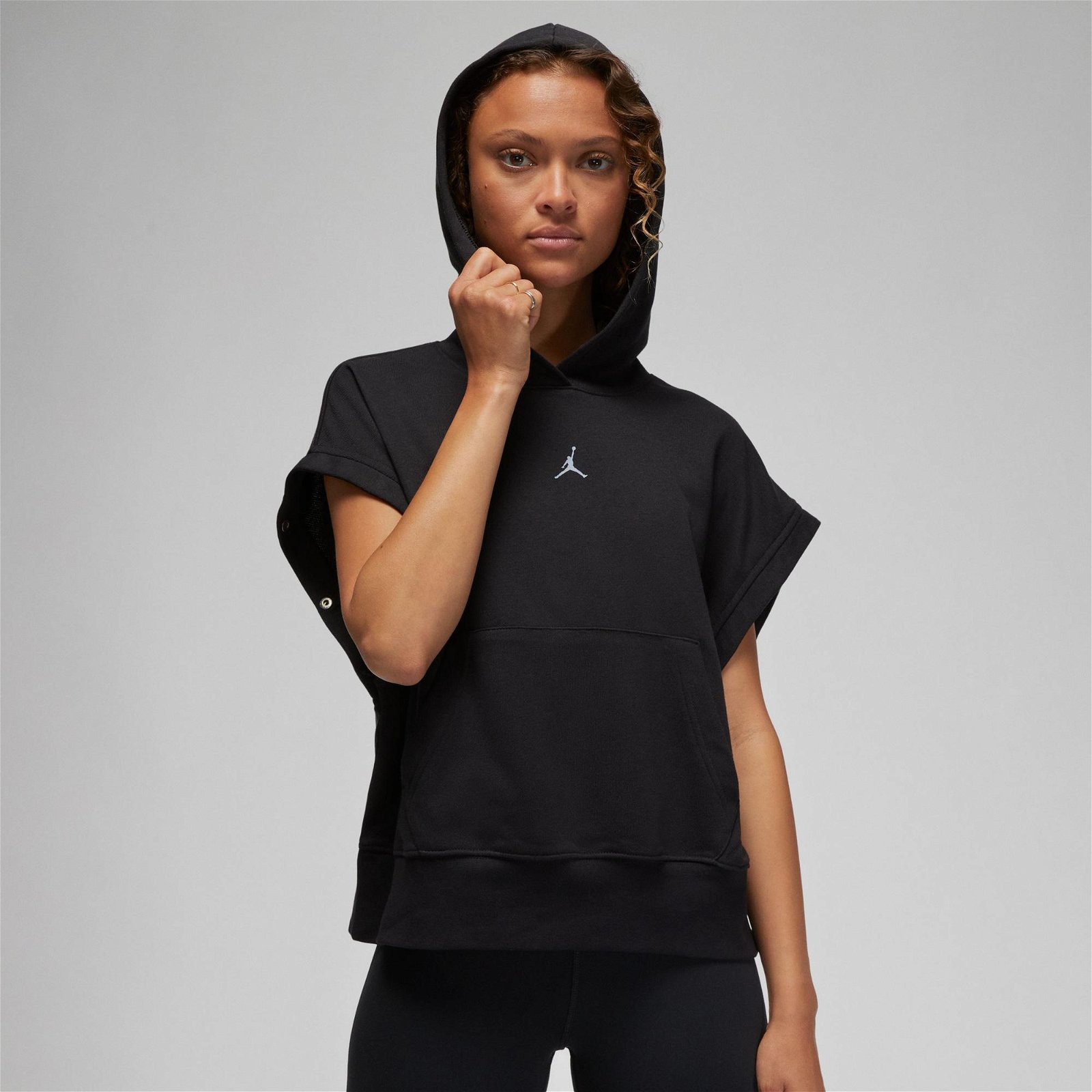 Jordan Sport Fleece Kadın Siyah Sweatshirt