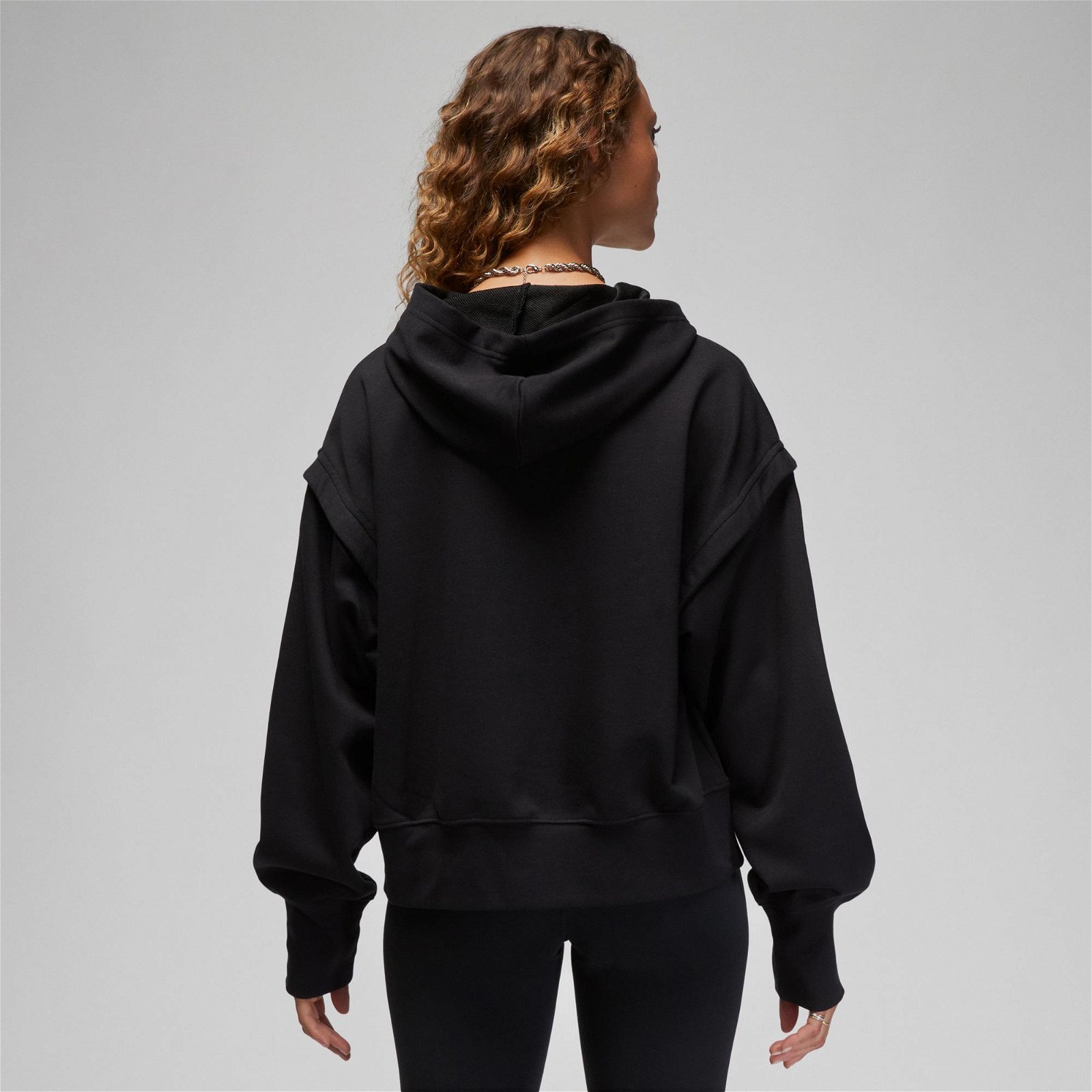 Jordan Sport Fleece Kadın Siyah Sweatshirt