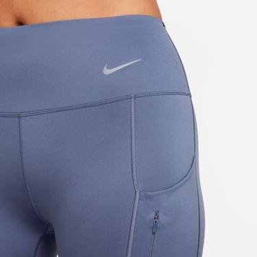  Nike Dri-FIT Go 7/8 Kadın Mavi Tayt