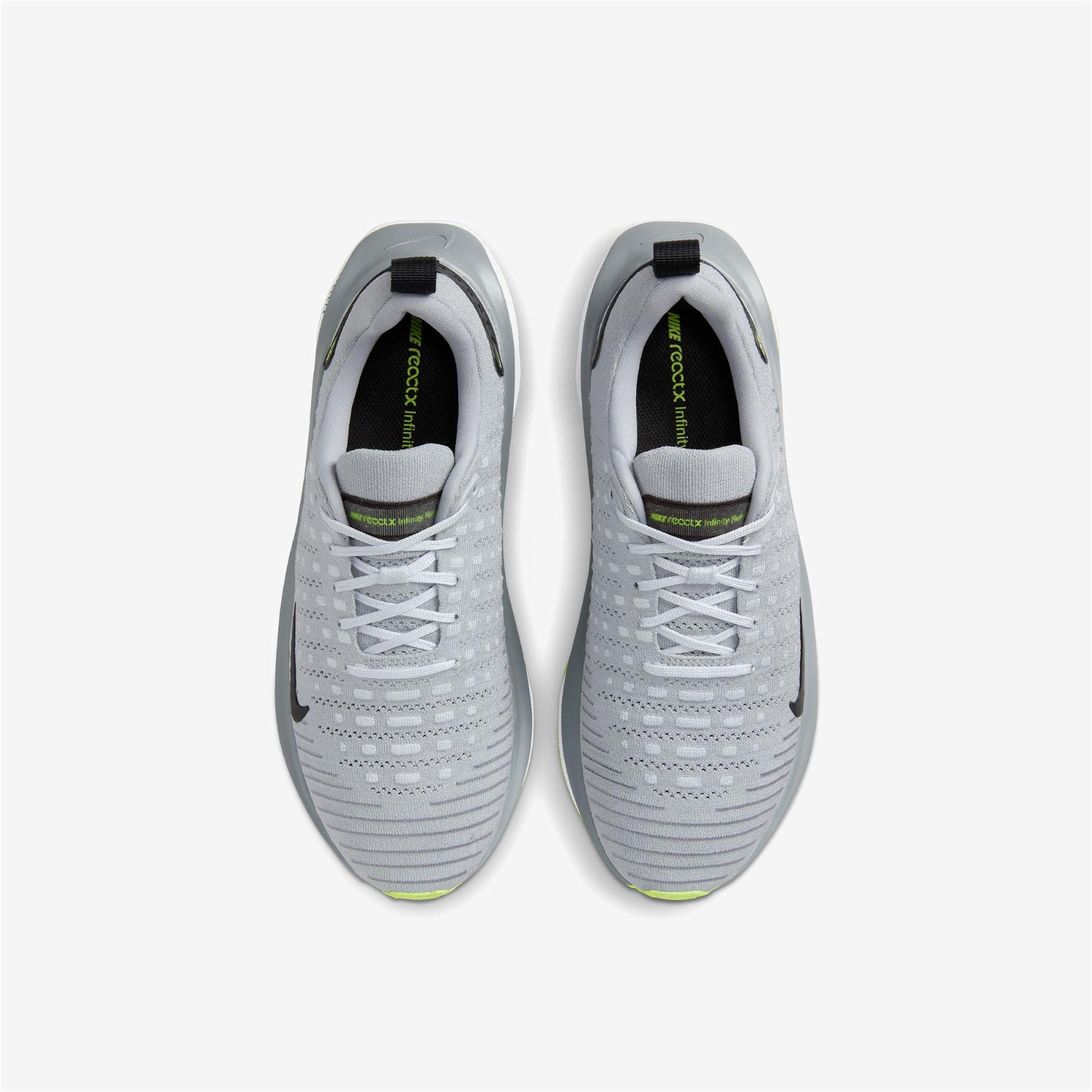 Nike Reactx Infinity Run 4 Erkek Gri Spor Ayakkabı