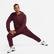Nike Pro Fleece Erkek Bordo Eşofman Altı