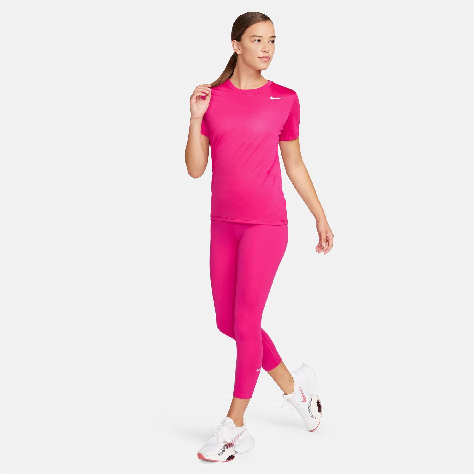 Nike Dri-FIT Kadın Pembe T-Shirt