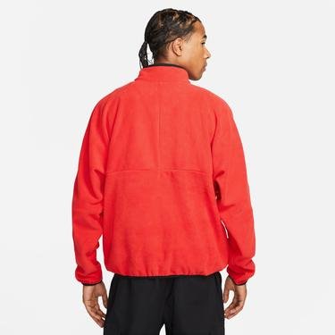  Nike Club Fleece+ Half Zip Erkek Kırmızı sweatshirt