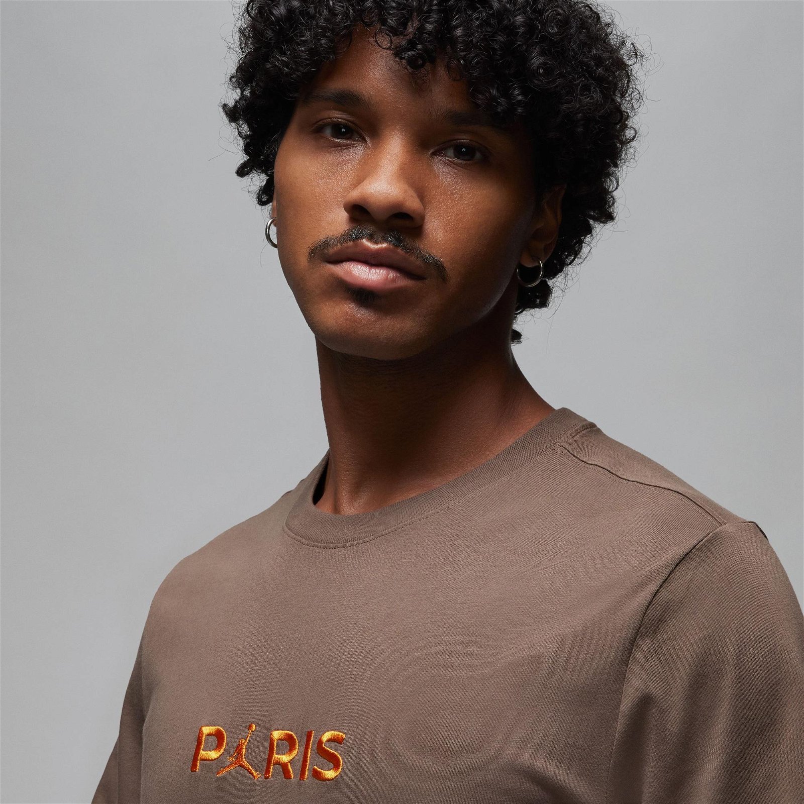 Jordan Paris Saint-Germain Erkek Kahverengi T-Shirt
