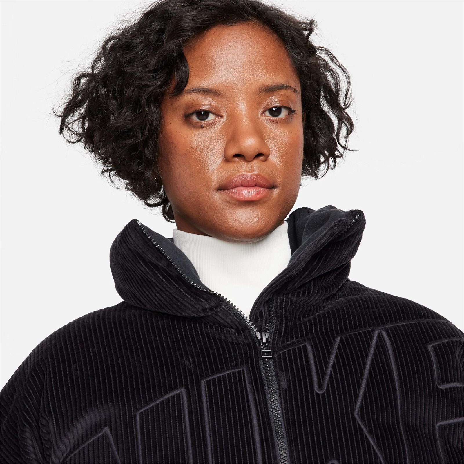 Nike Sportswear Essential Prima Kadın Siyah Ceket