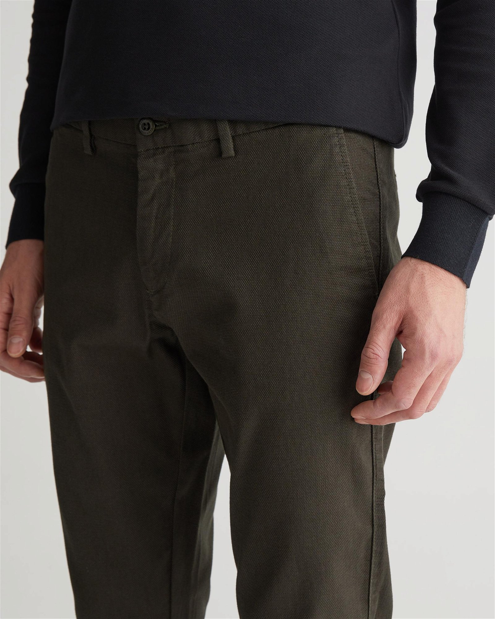 GANT Erkek Yeşil Regular Fit Pantolon