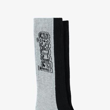  Lacoste Unisex Siyah Çorap