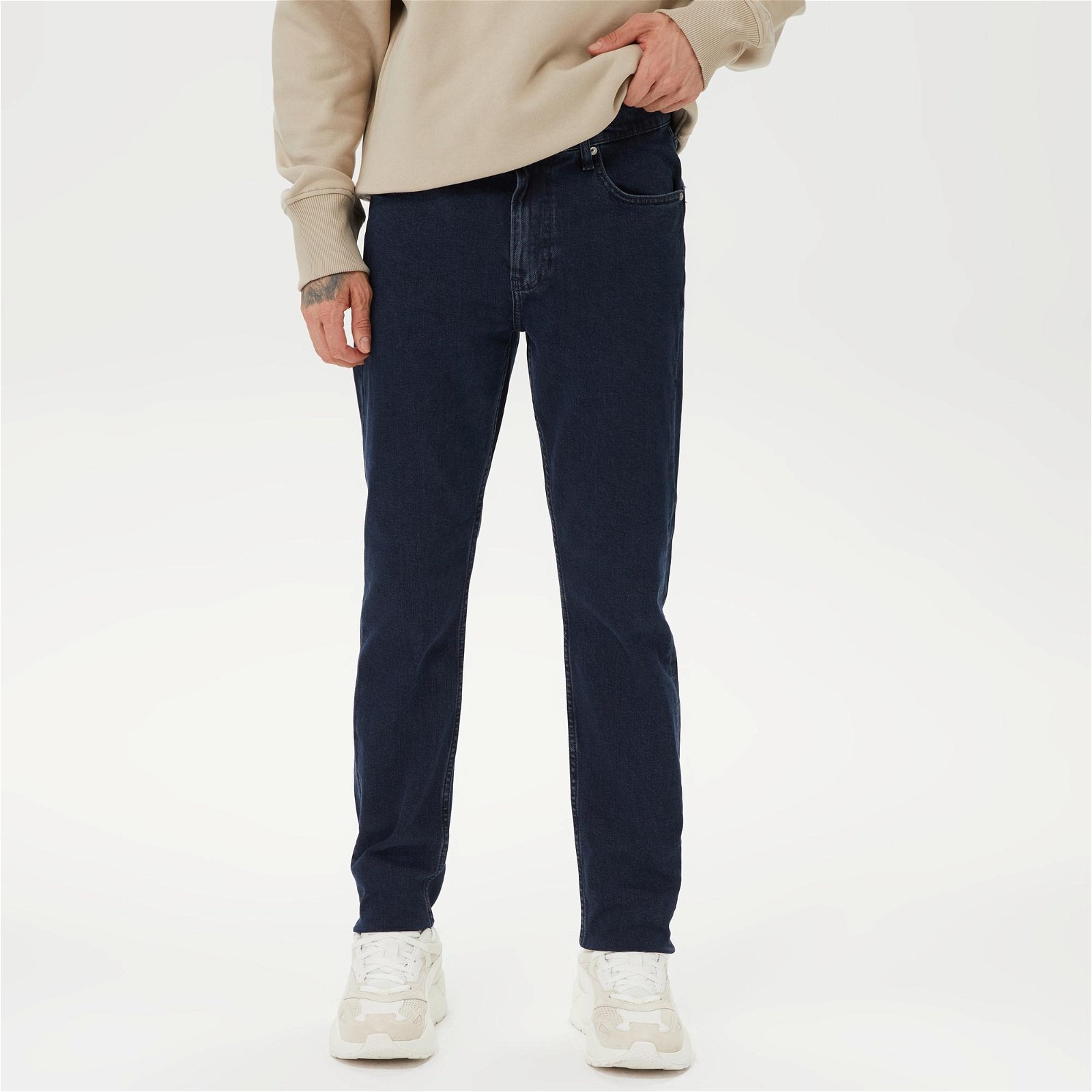Calvin Klein Jeans Slim Taper Erkek Mavi Jean