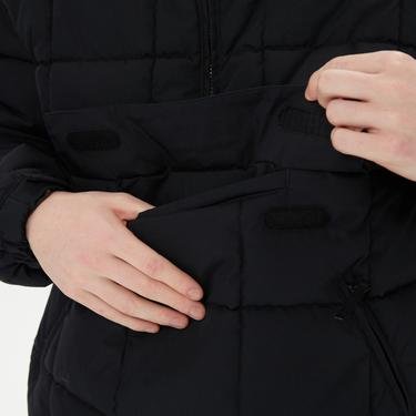  Timberland Pullover Erkek Siyah Puffer Ceket