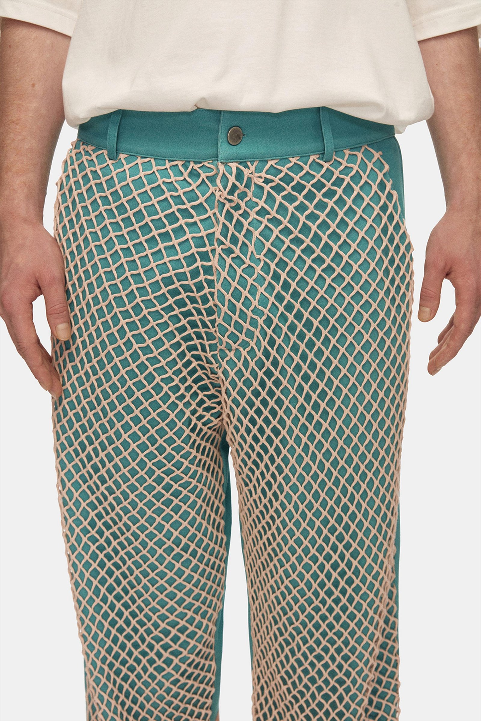 FFF Erkek Jellyfısh Pant File Detaylı Baskılı Pantolon