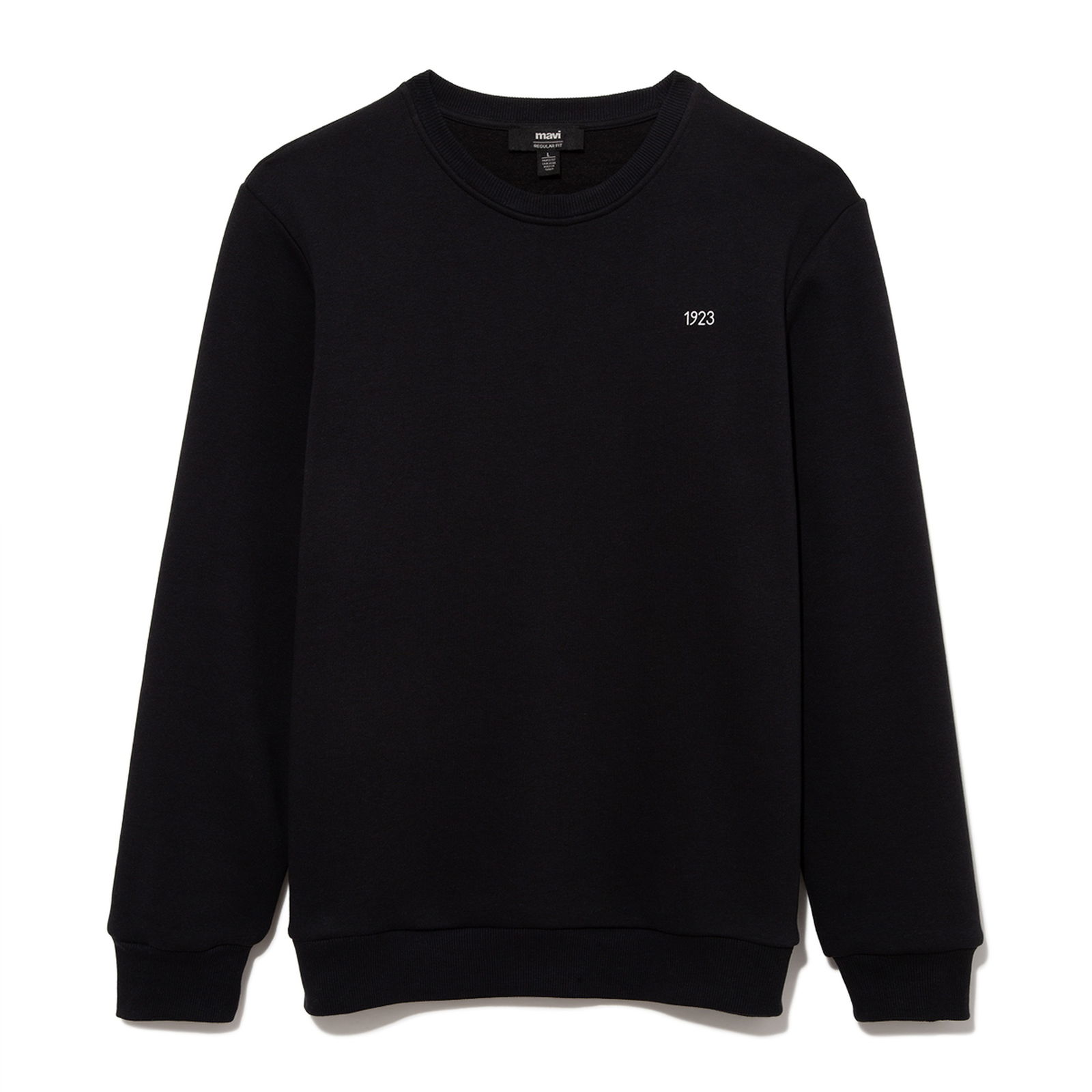 Mavi Alfabe Baskılı Siyah Sweatshirt 0S10068-900