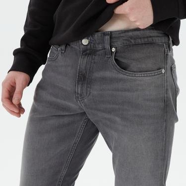  Calvin Klein Jeans Slim Erkek Gri Jean