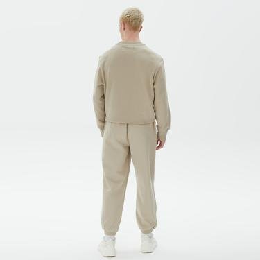  Calvin Klein Jeans Institutional Hwk Erkek Bej Eşofman Altı
