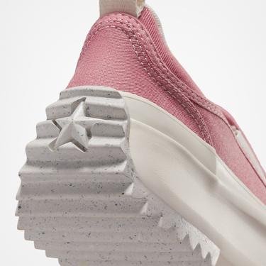  Converse Run Star Hike Slip Platform Renew Natural Dye Kadın Kırmızı Sneaker