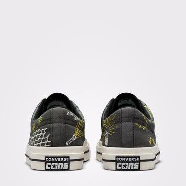  Converse Cons One Star Pro Embroidery Unisex Siyah Sneaker