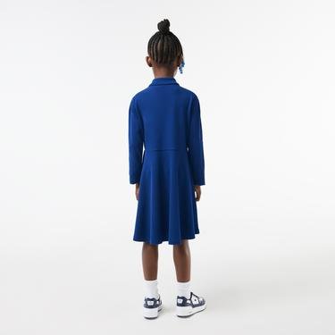  Lacoste Kız Çocuk Lacivert Elbise
