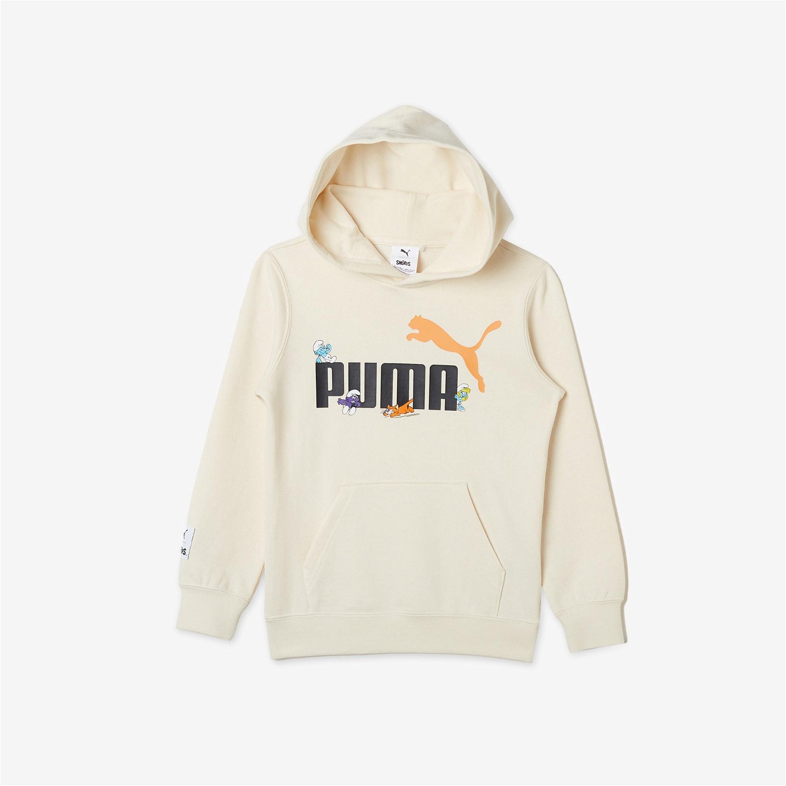 Puma X THE SMURFS Çocuk Beyaz Sweatshirt