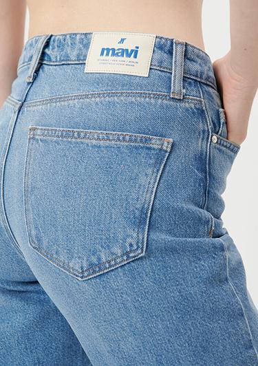 Mavi Cindy Açık Mavi Street Jean Pantolon 100277-86392
