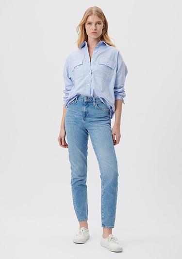  Mavi Cindy Açık Mavi Street Jean Pantolon 100277-86392