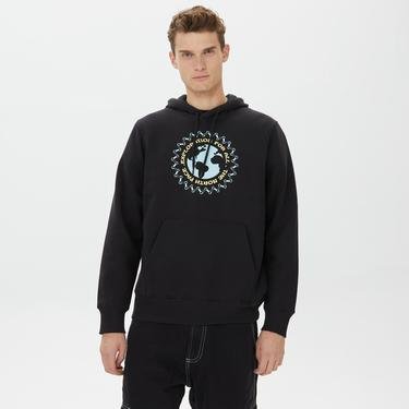  The North Face Brand Proud Hoodie Erkek Siyah Sweatshirt