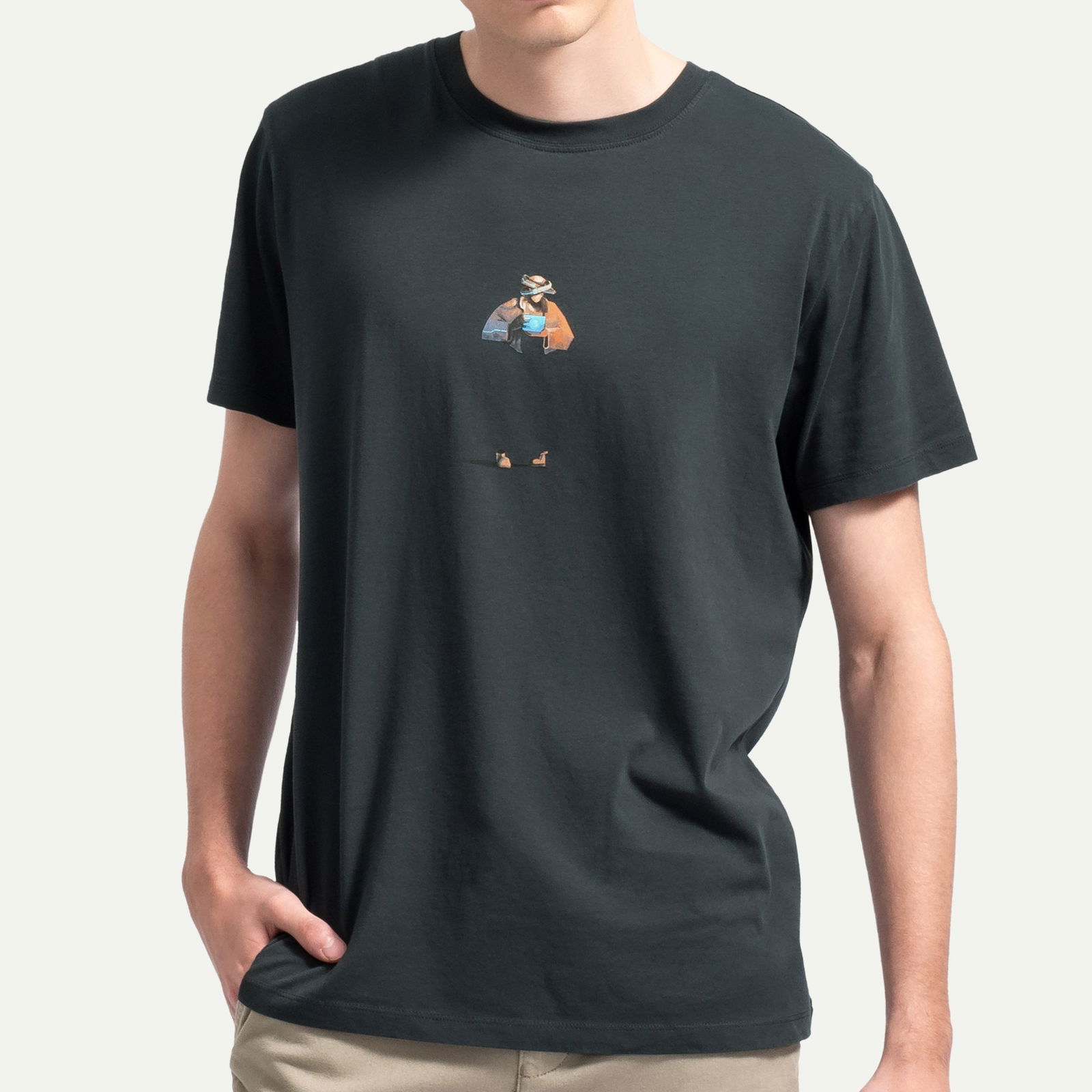 Kaft Unisex Tasarım Regular Fit T-Shirt - Acro