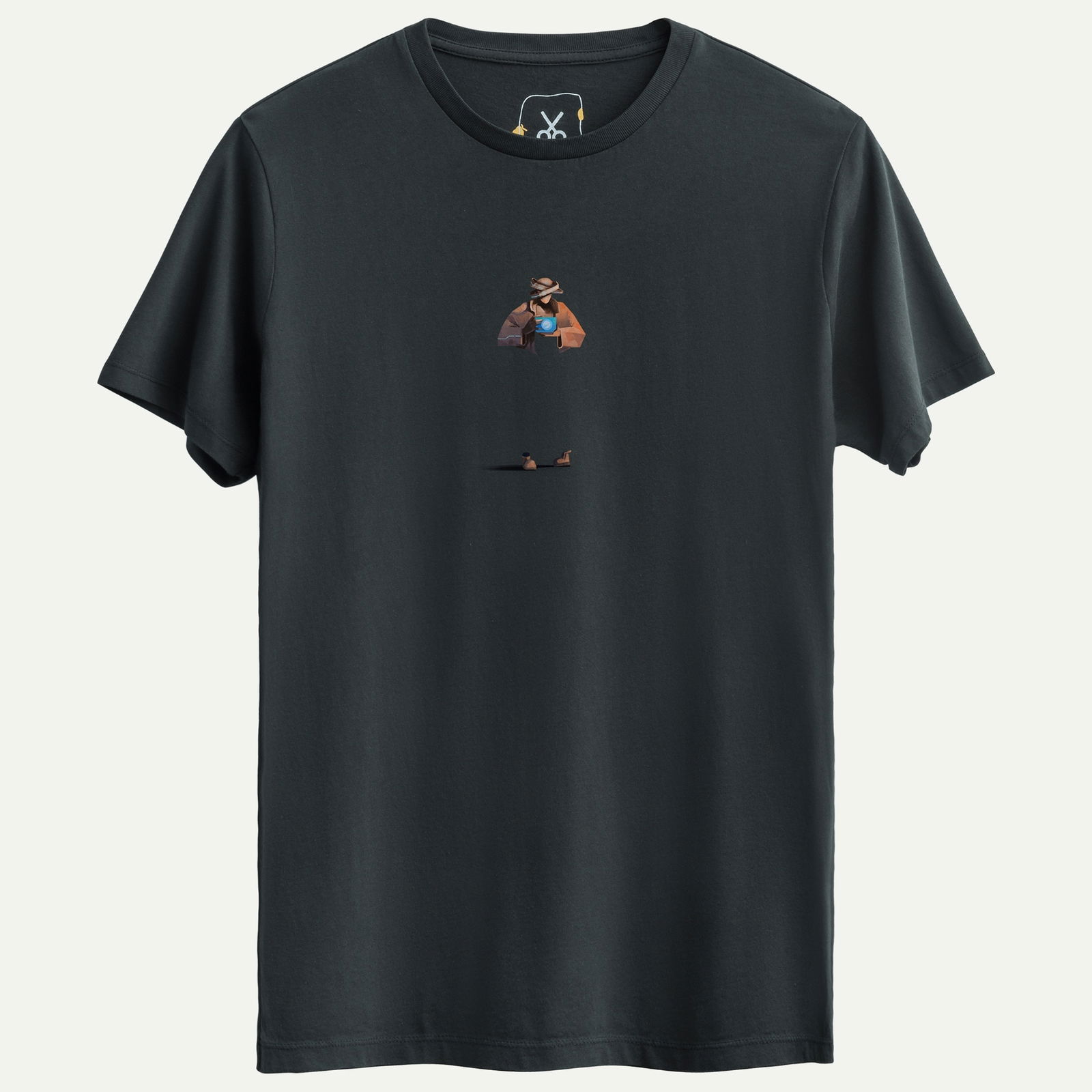 Kaft Unisex Tasarım Regular Fit T-Shirt - Acro
