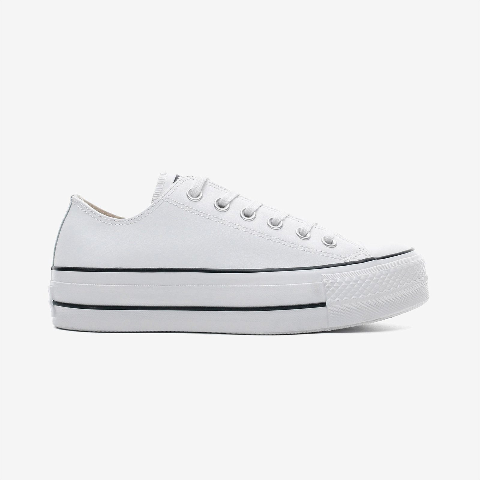 Converse Chuck Taylor All Star Leather Platform Unisex Beyaz Sneaker