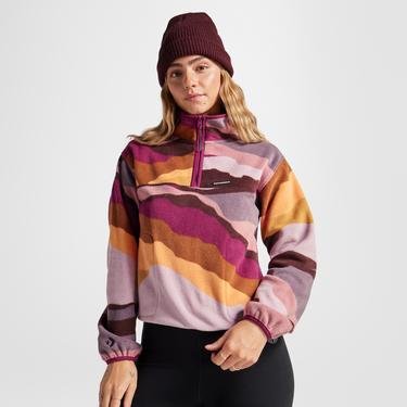  Converse Polar Fleece Printed Popover Kadın Renkli Sweatshirt