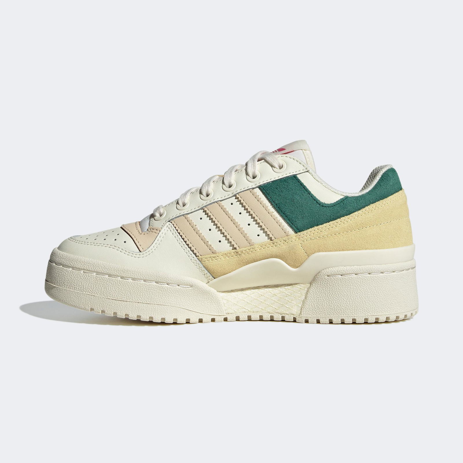adidas Forum Bold Stripes Kadın Krem Rengi Sneaker