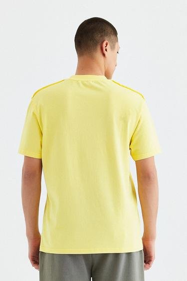  Rockupy Erkek Lukas Sarı Tişört