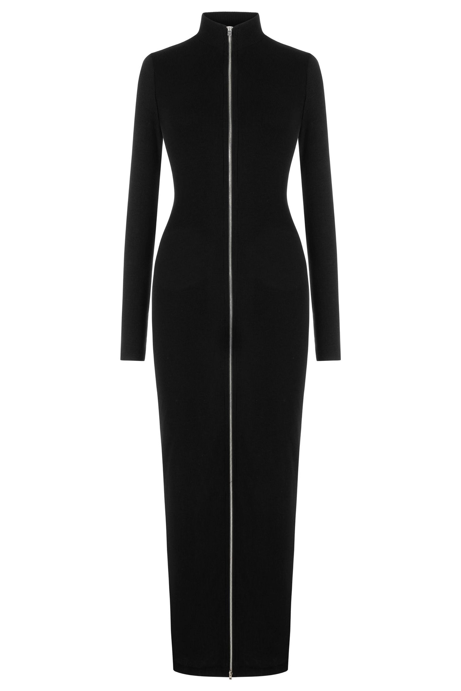 Khela The Label Kadın Transient Elbise Siyah