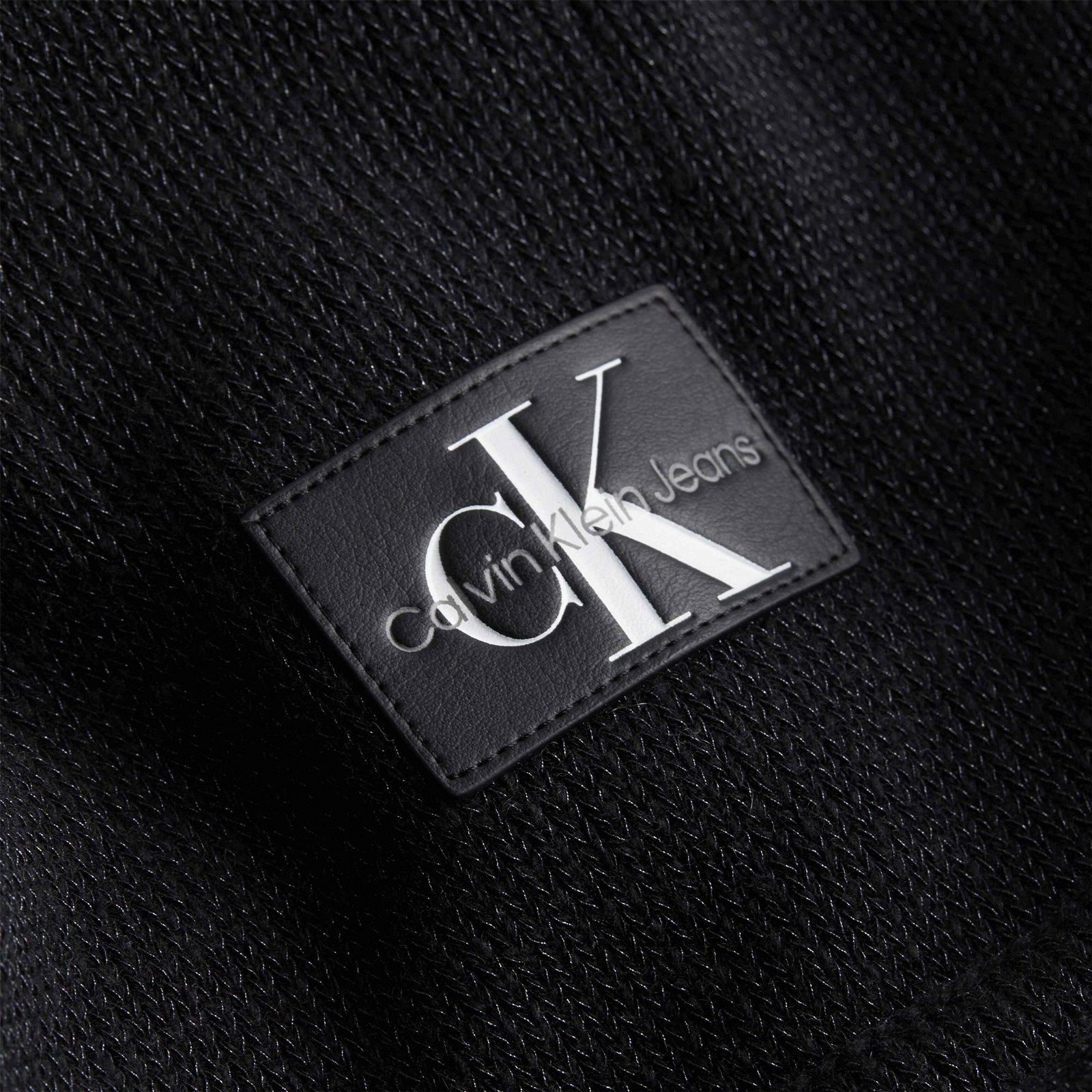 Calvin Klein Jeans Loose Back Buckle Kadın Siyah Sweatshirt