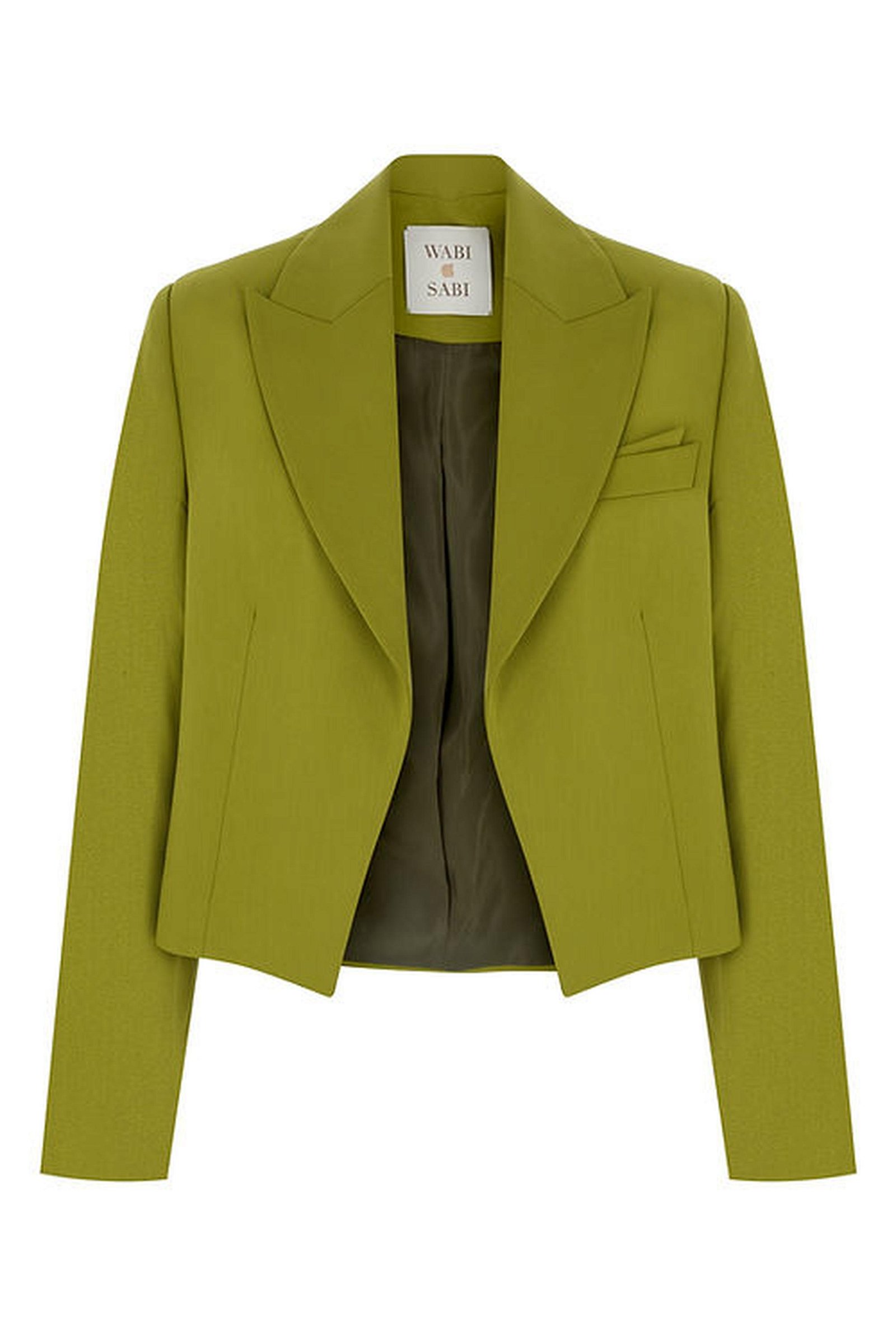 Wabi Sabi Kadın Yeşil Grazia Ceket