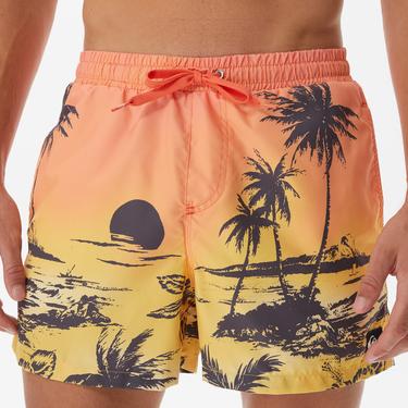  Quiksilver Paradise 15 M Jamv Erkek Turuncu Mayo Şort