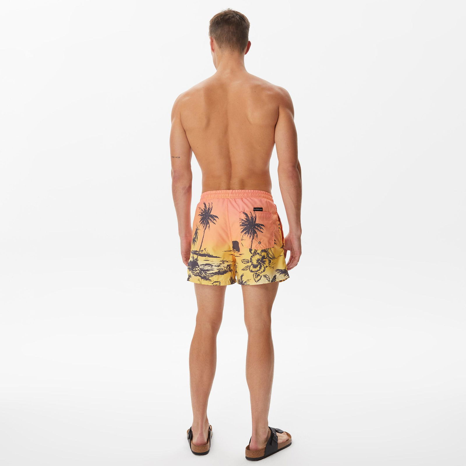 Quiksilver Paradise 15 M Jamv Erkek Turuncu Mayo Şort
