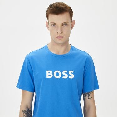 Boss Erkek Lacivert T-Shirt