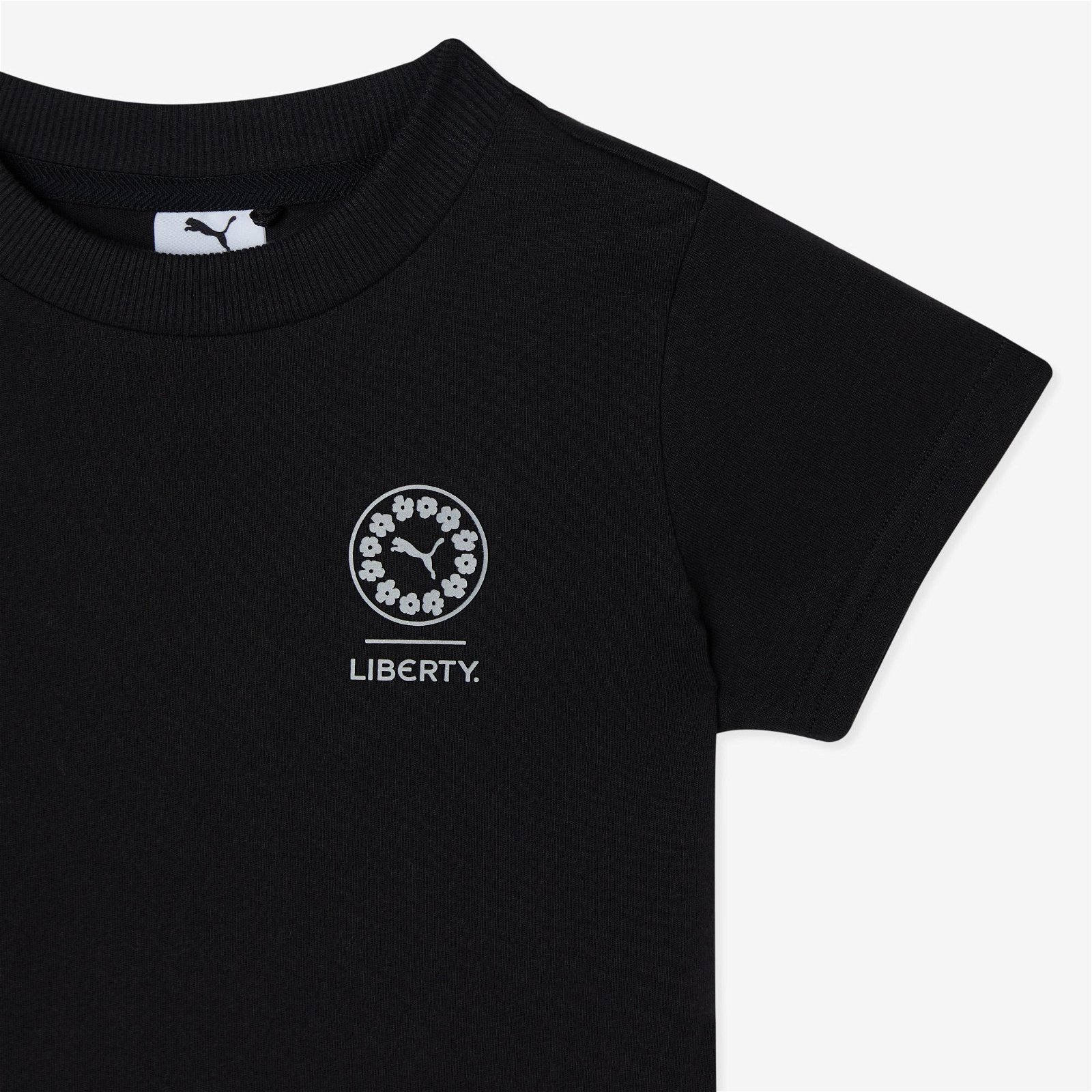 Puma X LIBERTY Çocuk Siyah T-Shirt