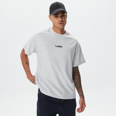  Leo Service Erkek Gri T-Shirt