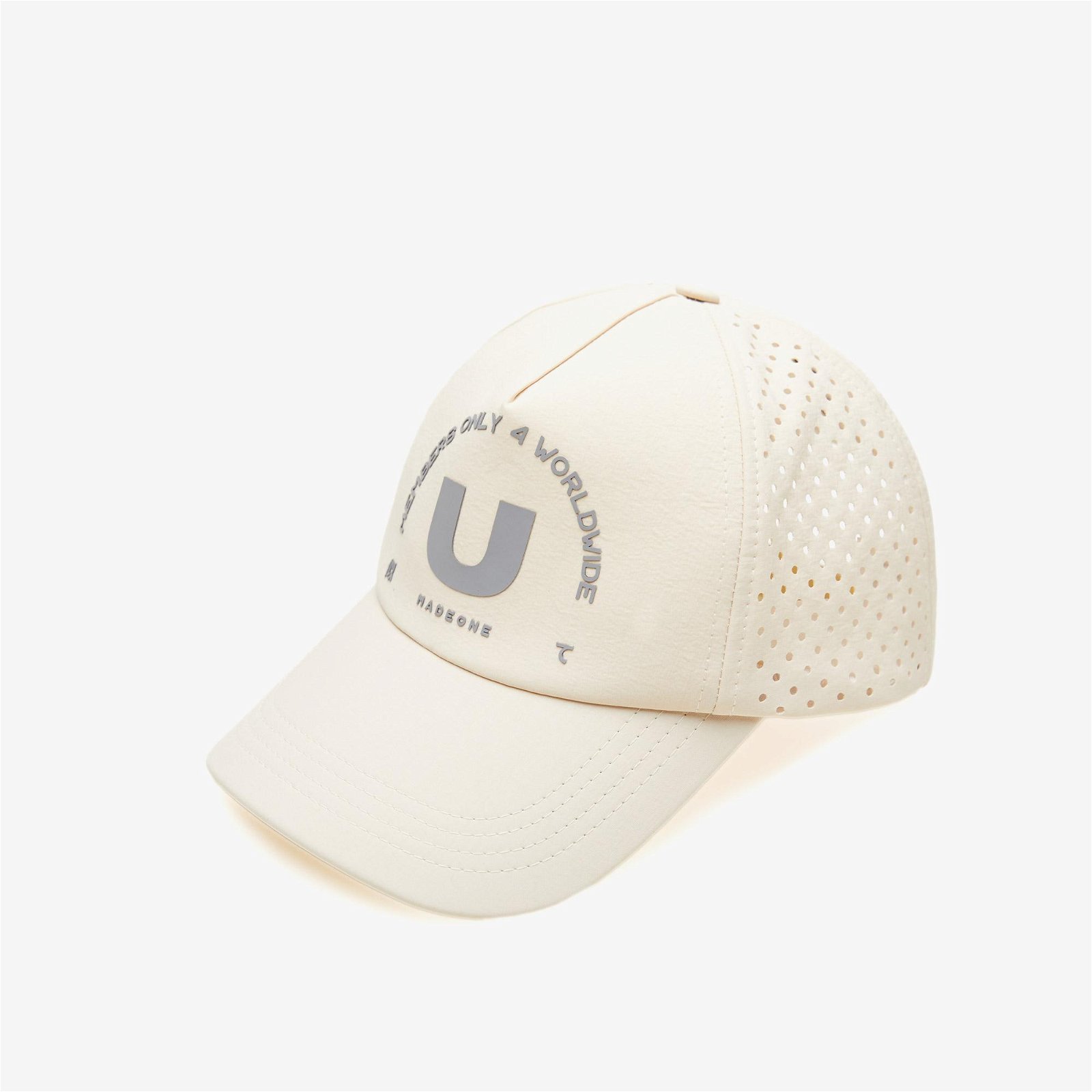 UNITED4 Classic Unisex Krem Şapka