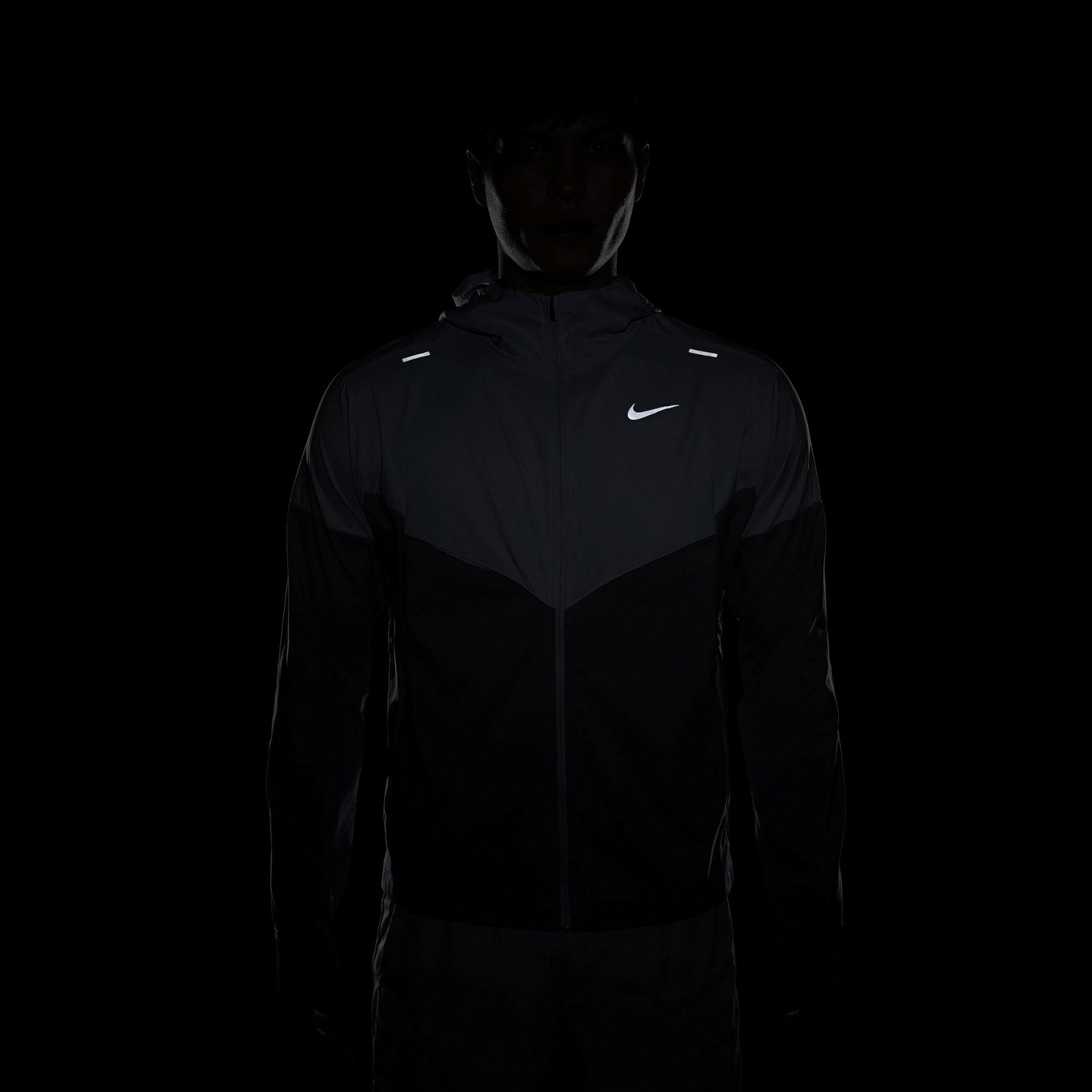 Nike Repel Uv Windrnner Erkek Beyaz Ceket
