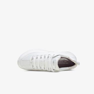  Skechers Arch Fit Kadın Beyaz/Gümüş Spor Ayakkabı