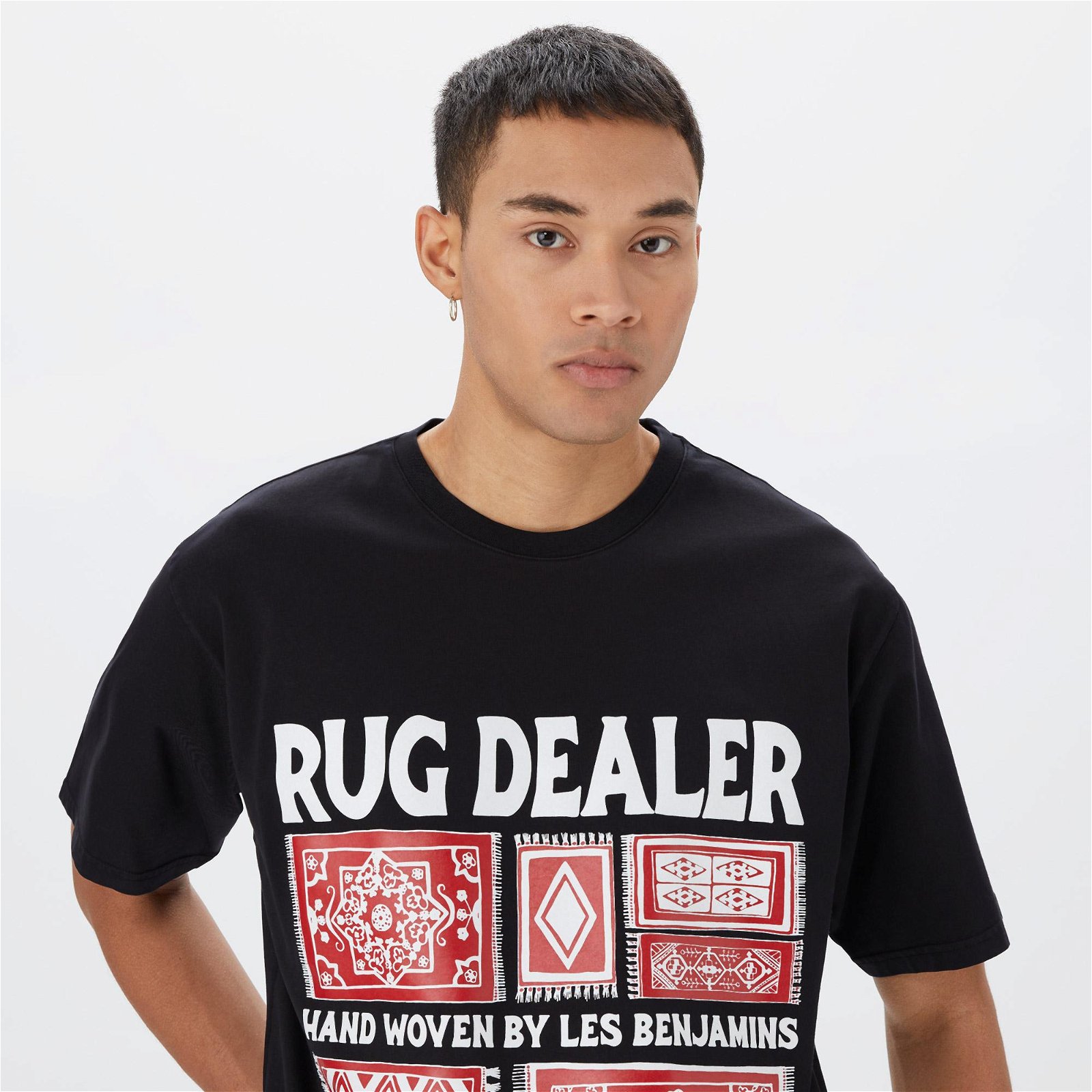 Les Benjamins Rug Dealer Istanbul 603 Unisex Siyah T-Shirt