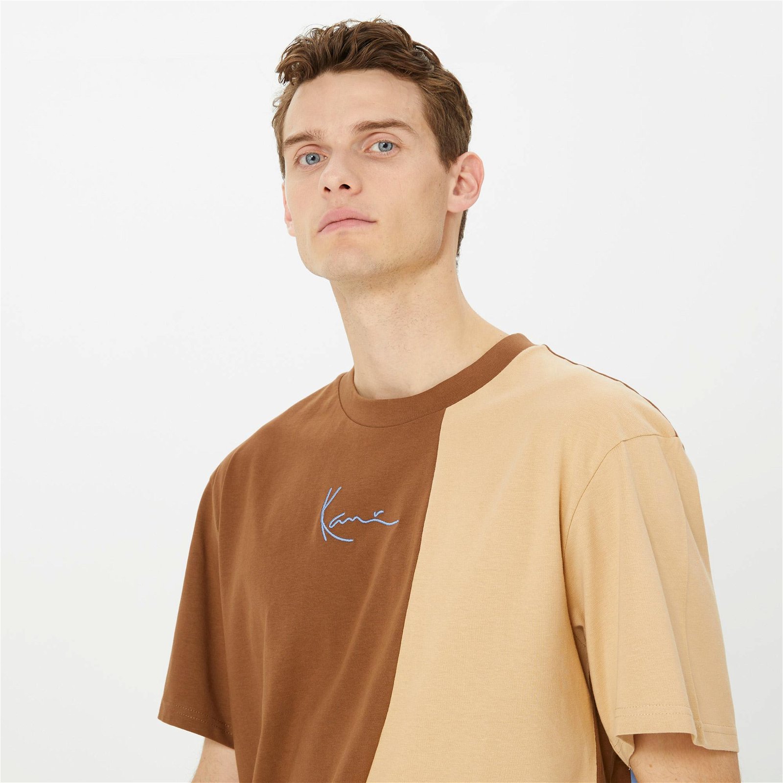 Karl Kani Small Signature Block Erkek Renkli T-Shirt