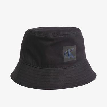  Calvin Klein Sculpted Bucket Twill Kadın Siyah Şapka