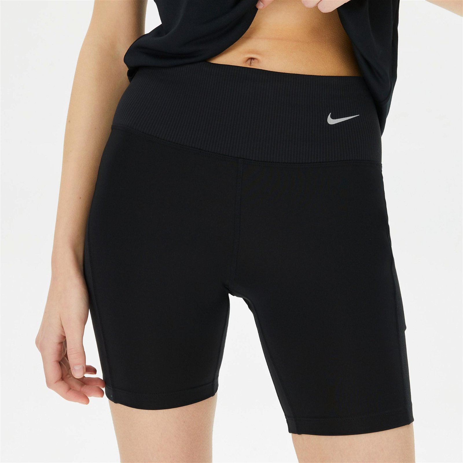Nike Dri-Fit Short Nv Kadın Siyah Tayt