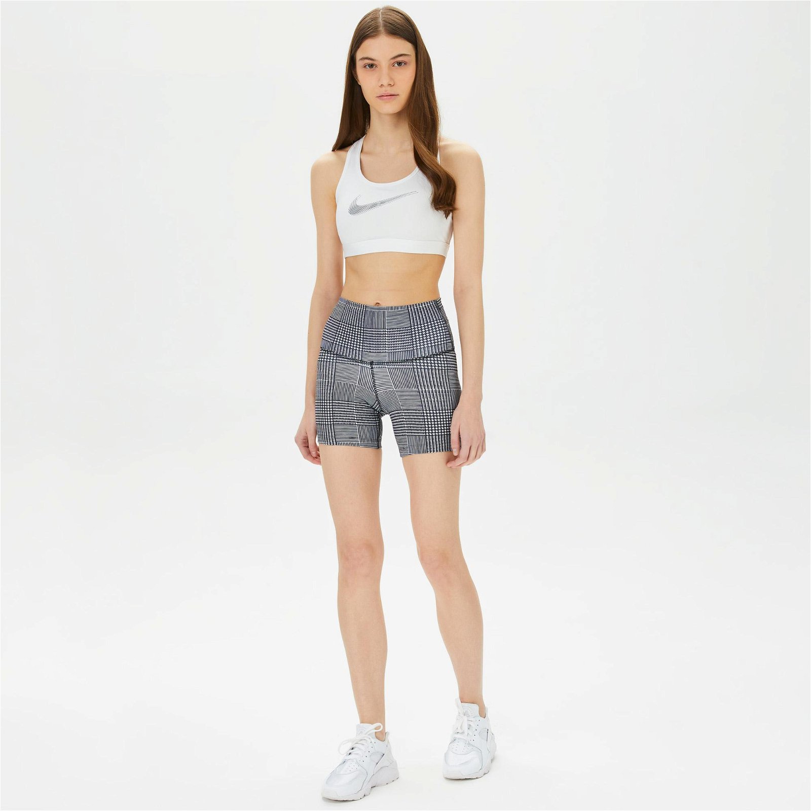 Nike Yoga Dri-FIT High Rise 13 cm Kadın Gri Tayt
